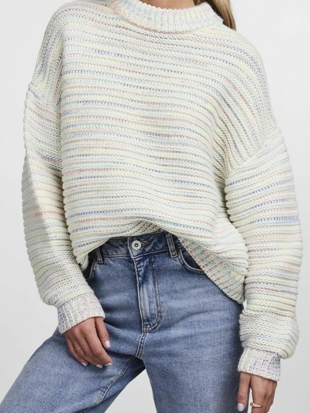 Pieces sweater multi color